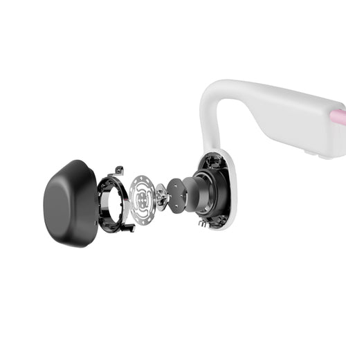 SHOKZ OpenMove Headphones Wired & Wireless Ear-hook Calls/Music USB Type-C Bluetooth Pink SHOKZ OpenMove Headphones Wired & Wireless Ear-hook Calls/Music USB Type-C Bluetooth Pink